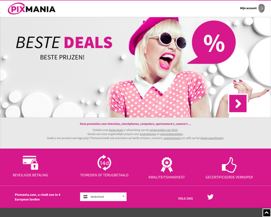 Pixmania Logo